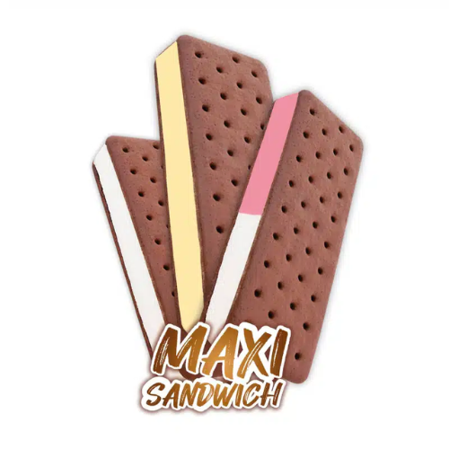 HELADO SANDWICH FRESA VAINILLA 60GR X 1